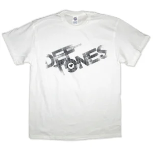 Deftones Striped Logo T-Shirt
